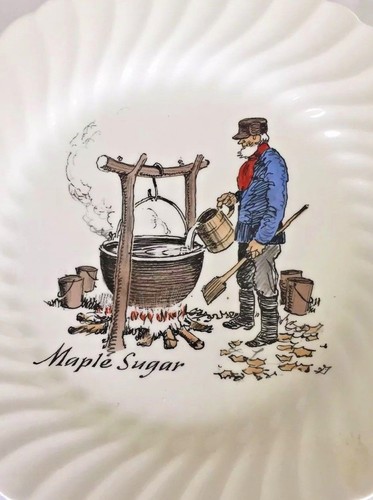 JOHNSON BROTHERS JB IRONSTONE SWIRL MAPLE SUGAR DINNER PLATE 9 3/4" COLLECTORS - Picture 6 of 6