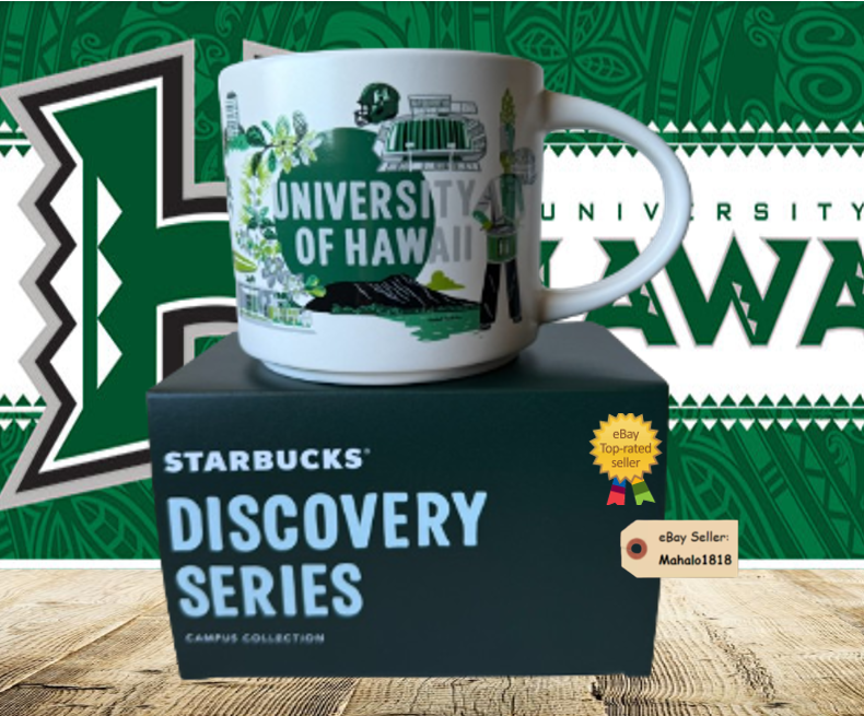 2025 Starbucks Discovery Series University of Hawaii 14 Oz Mug New Hawaii