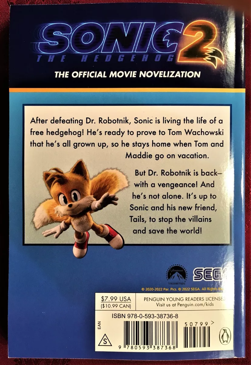 Sonic the Hedgehog 2: The Official Movie Novelization