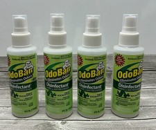 OdoBan-Disinfectant Spray Air Freshener - Eucalyptus - 4 Oz Each -4 PACK