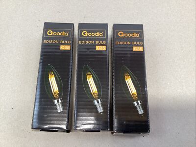 Goodia Edison Bulb C35 x3