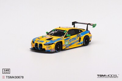 BMW M4 GT3 NO.96 TURNER MOTORSPORT 2022 - TRUE SCALE MINIATURES