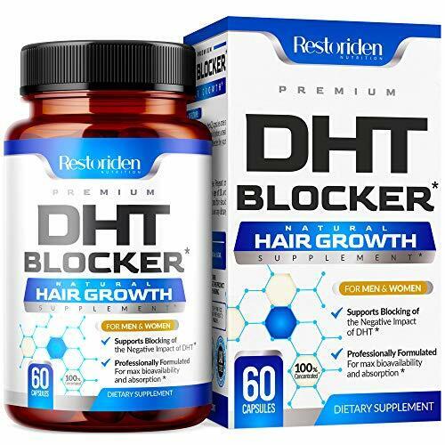 NEW DHT Blocker Hair Loss Supplement Supports Healthy Hair Growth  677355806269 | eBay