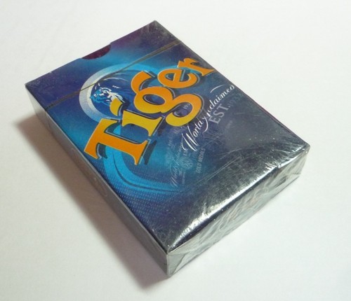 MALAYSIA Playing Cards TIGER BEER World Acclaimed 2008 Guinness Anchor Sealed