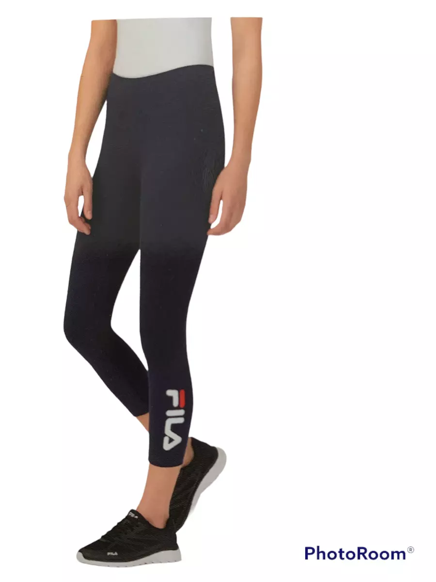 Fila Women's Logo High Waist Capri Leggings Variety 3