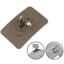 Tactical Helmet Fast Attach Mount Hook&Loop Adapter Rail Mount For GoPro Camera