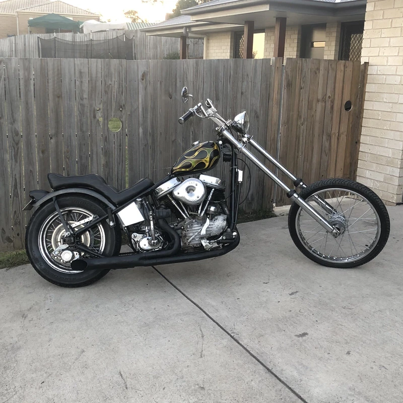1950 panhead chopper