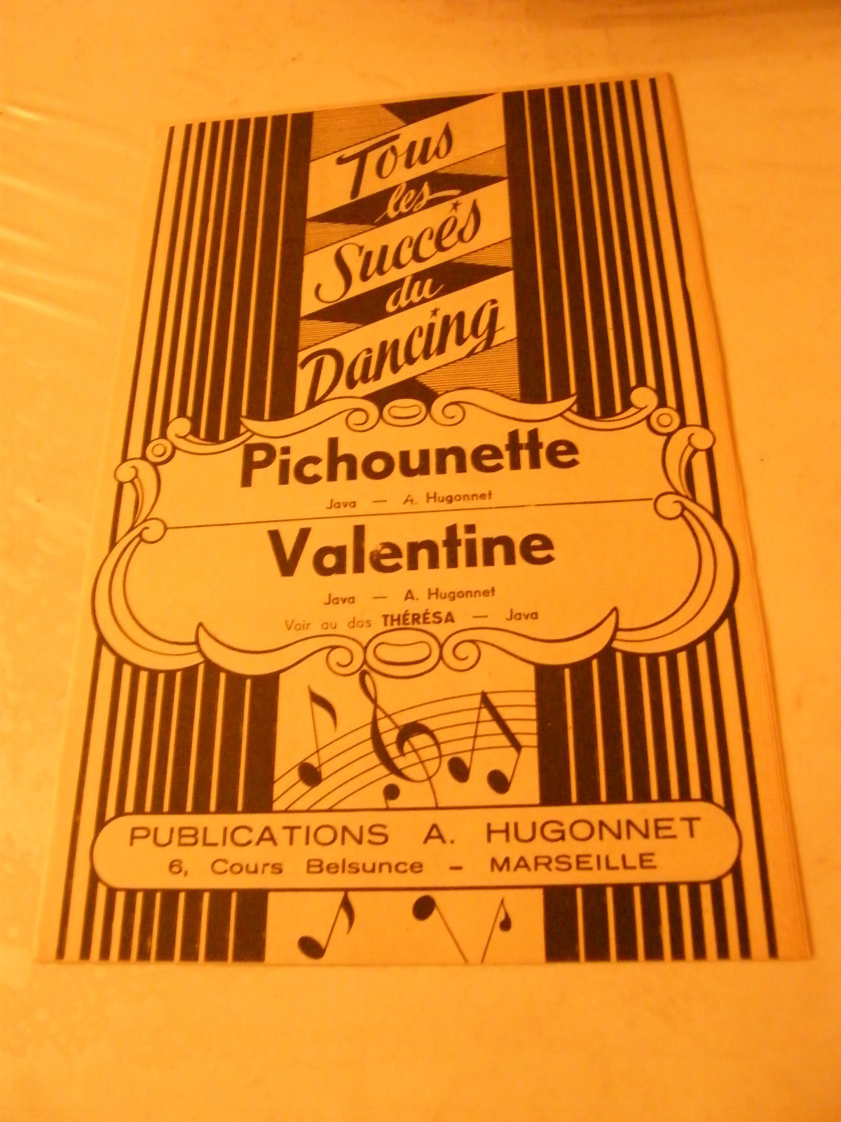 Partition Pichounette Valentine by Hugonnet Tango