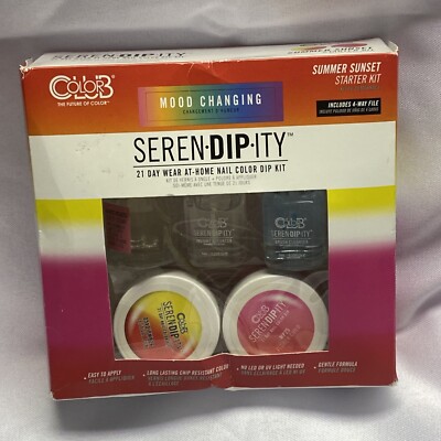 Color Club Nail Lacquer Serendipity Mood Starter Kit- Summer Sunset 17XKMPSUNS