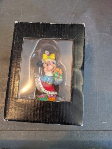 Disney Showcase Minnie Mouse Mini Figure Britto NEW Boxed XMAS Christmas  - 第 1/7 張圖片