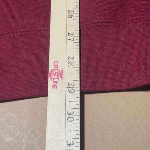 Real Tree Red Maroon Full Zip Up Hoodie Mens Size XL Outdoor Sports NWT - Picture 6 of 7