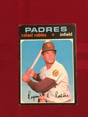 1971 O-Pee-Chee Rafael Robles #408 EX FREE SHIPPING