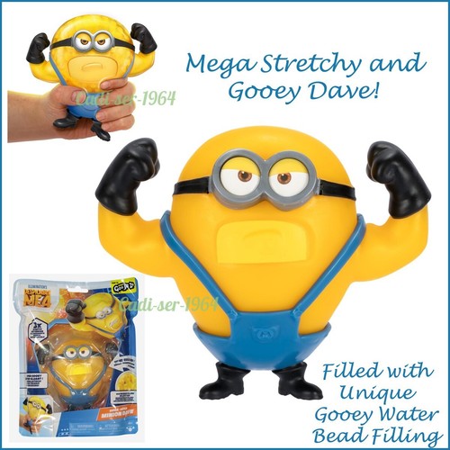 Minions Stretchy and Gooey Dave Mega Stretch NEW - Picture 5 of 24
