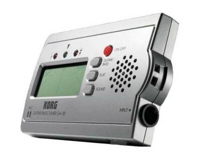 KORG GA 30 - GUITAR & BASS TUNER Tuning via 1/4   input