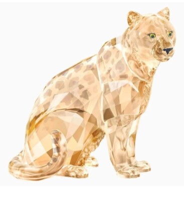 SWAROVSKI KRISTALL ''SOFIA AMUR LEOPARD'' 5428541 RETIRED SCS 2019. BRANDNEU