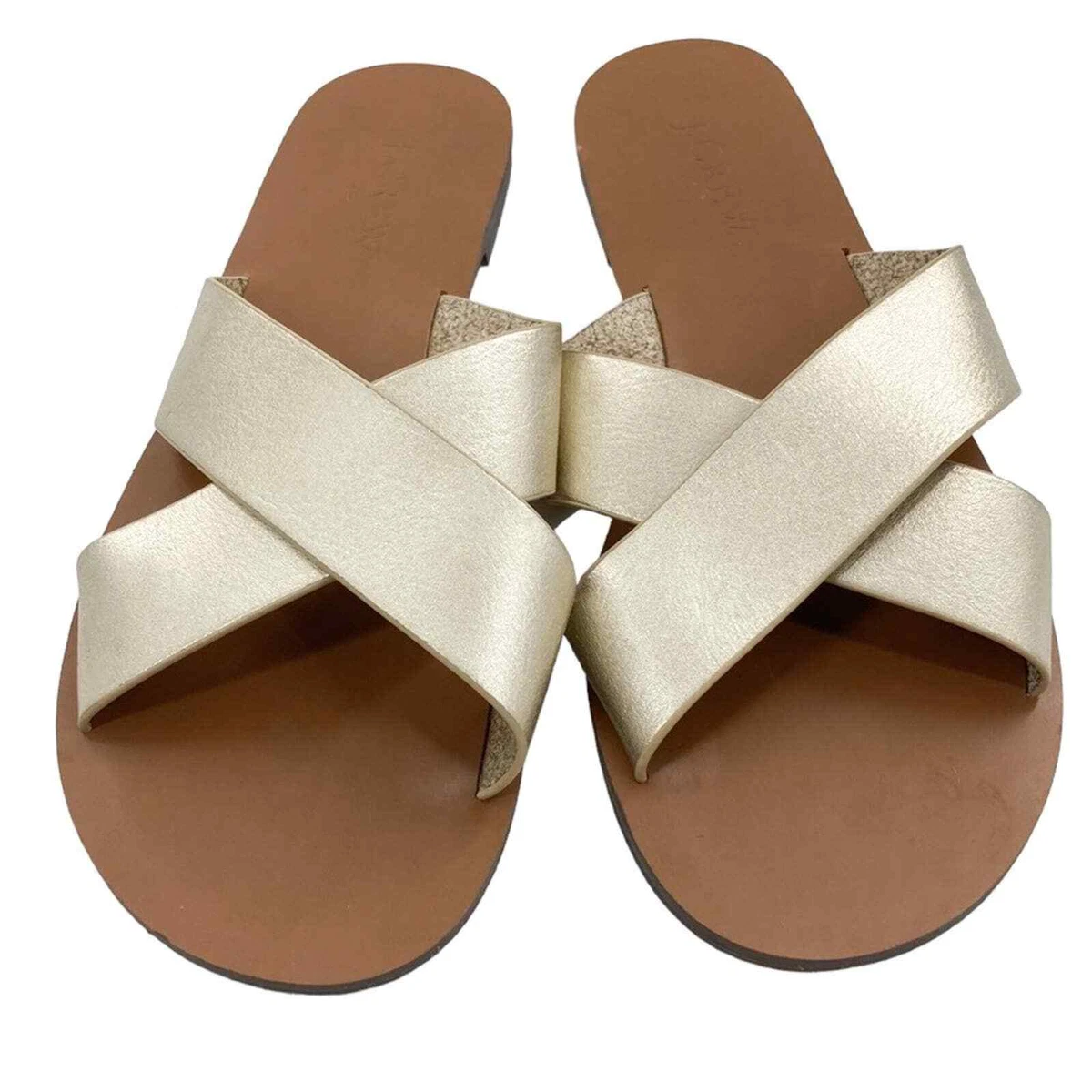J crew seaside slide sandals sale