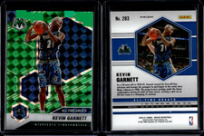 2020-21 Panini Mosiac Basketball Green All-Time Greats #283 Kevin Garnett