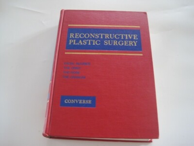 Reconstructive Plastic Surgery Facial Injuries Nose Cranium Converse Vol 2 1977