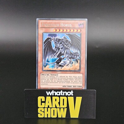 Yu-Gi-Oh Finsterer Horus Turbo Pack: Booster Sieben DE Excellent+
