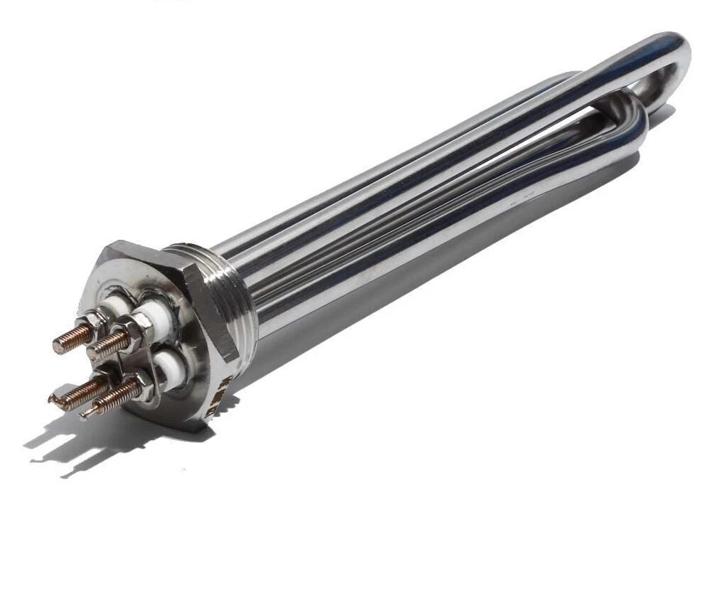 Immersion Heater Submersible Water Heater Element Stainless Steel Heating U  Type | eBay