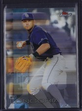 2016 TOPPS FINEST EVAN LONGORIA #5 RAYS