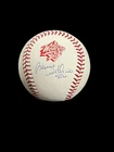 BERNIE WILLIAMS SIGNED AUTO MLB 1998 WORLD SERIES BASEBALL W/JSA CERT