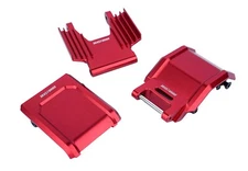 BeaxTurbo CNC Alu 7075 CRASH STRUCTURE /pull rod knuckle /skid plt for losi moto