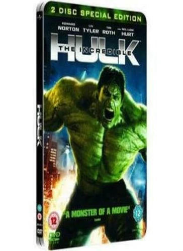 Edward Norton Rated Superhero DVDs & Steelbook Blu-rays