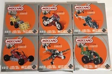 Lot Of 6 Meccano 2009 Design Starter Flexible Building Sets Age 8-15 New Unused
