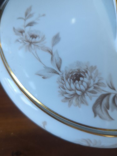 Vintag Morimura Noritake La Salle Bone China Japan Floral Covered Serving... - Picture 5 of 15