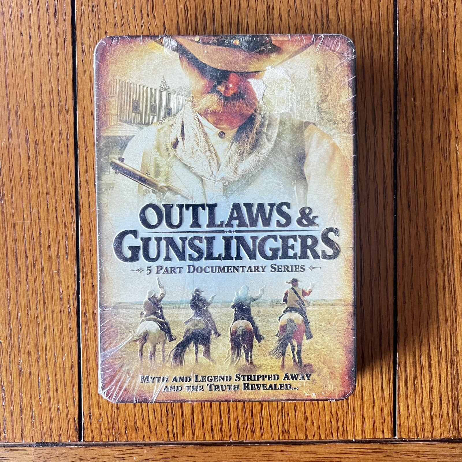 Outlaws & Gunslingers 5 Part Documentary Series DVD [BRAND NEW SEALED]