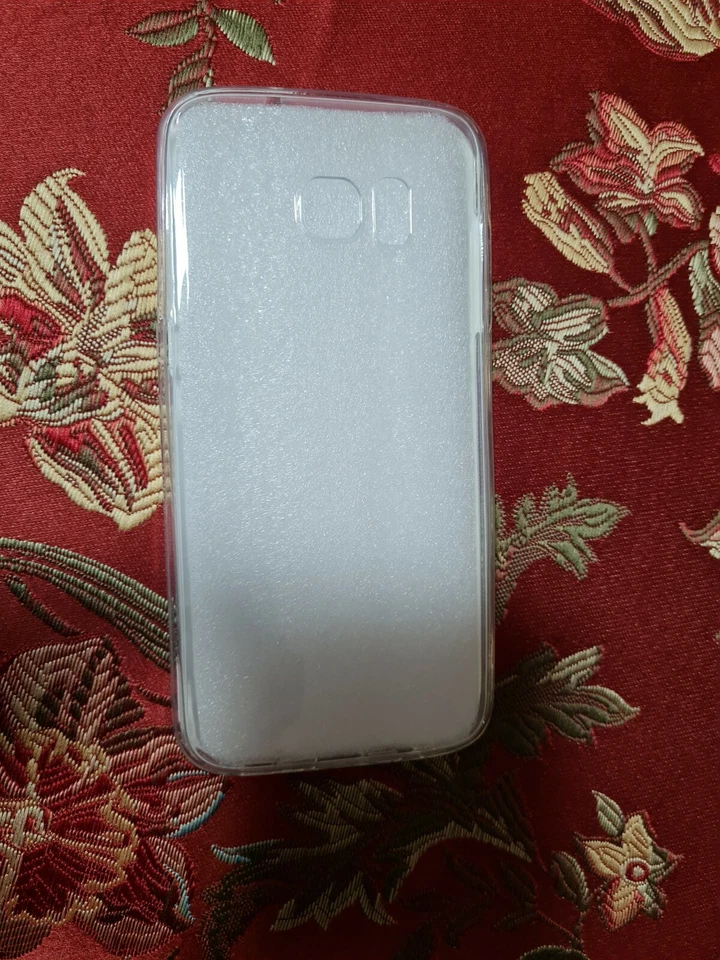 COVER FRONTE RETRO TRASPARENTE Per SAMSUNG GALAXY S7 EDGE. Tutta  in silicone - Immagine 4 di 4