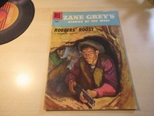 ZANE GREY'S STORIES OF THE WEST 29 DELL SILVER AGE HIGHER GRADE