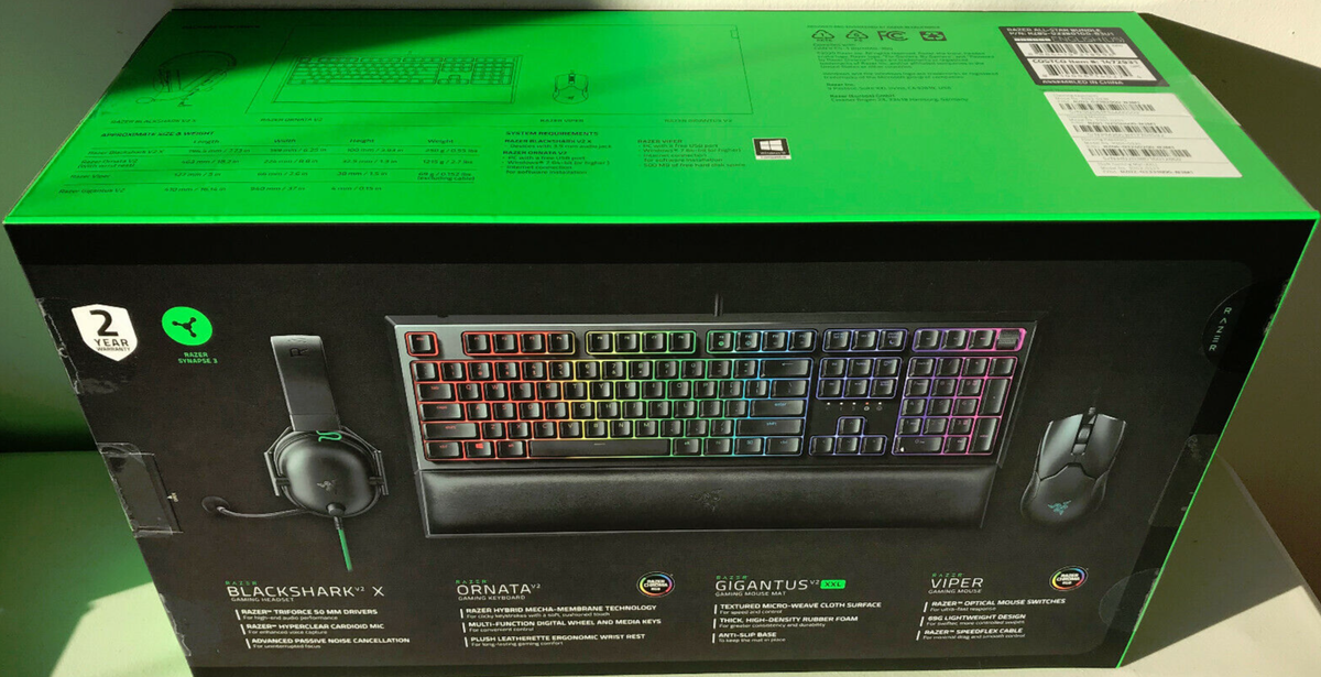Razer RZ85-03380100-B3U1 All-Star Gaming Bundle for sale