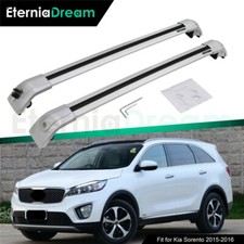 2pcs Cross Bars Fits For Kia Sorento 2015-2020 Crossbar Roof Rail Rack Baggage
