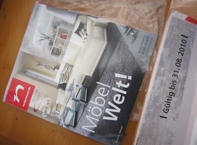Katalog ''neckermann.de Möbel Welt 2010 '', Ausstattung vom Fußboden bis zur Lampe