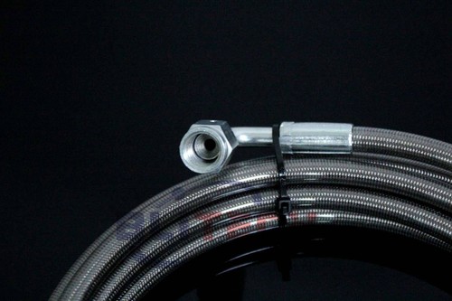 Master to Slave Cylinder Complete Full Clutch Line for 90-97 Honda Accord - Picture 3 of 5