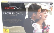 JetPrint Professional Photo Paper, 75 Sheets, Extra Heavy Weight.  NIP.