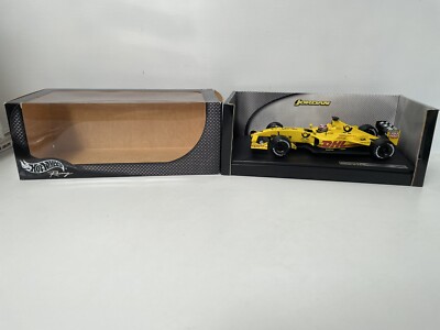 Hotwheels Formula One 1:18 Jordan Honda Takuma Sato EJ12 With