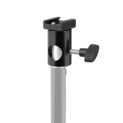 CAMVATE 16mm Light C Stand Head with Cold Shoe Mount Adapter for Video Light