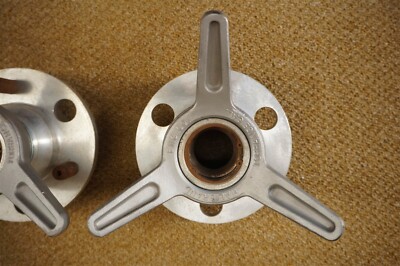 Halibrand Mfg 3/6 Pin Front Knock Off Spinners Hub Adapters Sprint