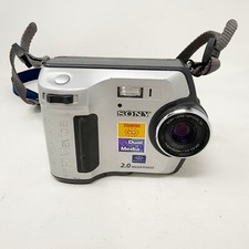 SONY MVC-FD200 FD Mavica 2.0 Mega Pixels Video Camera Untested For Parts