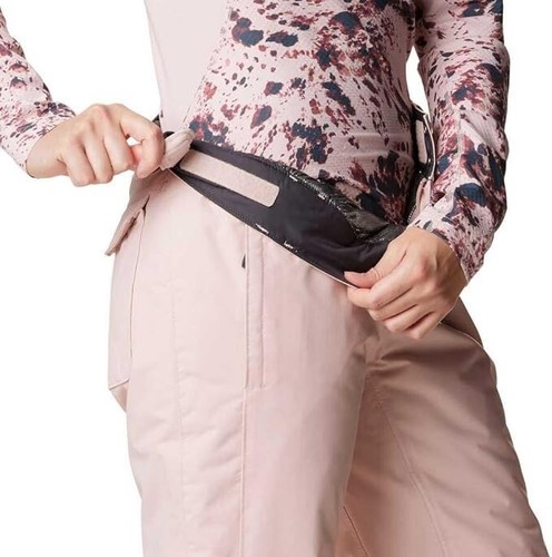 Columbia Women's 1X PLUS Bugaboo OH Pants PINK SKI SNOWBOARD WINTER OMNI HEAT - Picture 6 of 7