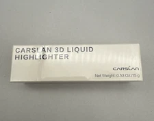 3D Liquid Highlighter Makeup, 0.53 Ounce (Pack of 1), 01 Silver Crystal New