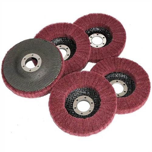 5PC Metal Abrasive Polishing Buffiing Wheel 3.96in Flap Discs for Angle Grinder - Bild 3 von 10
