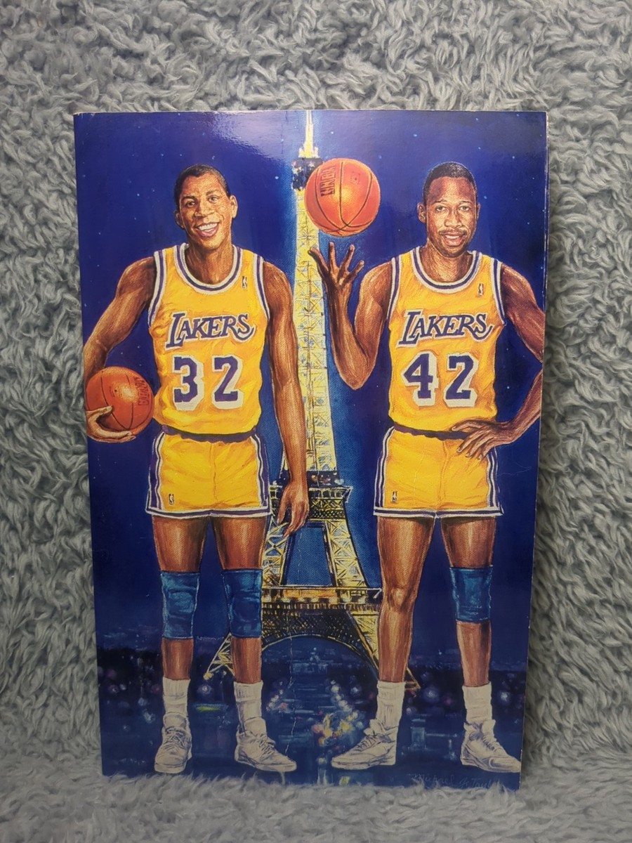 LA LAKERS Media Guide 1991-92 Rare - MAGIC/WORTHY/VLADE/BYRON! | eBay