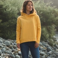 Passenger Womens Yellow Long sleeved Hoodie