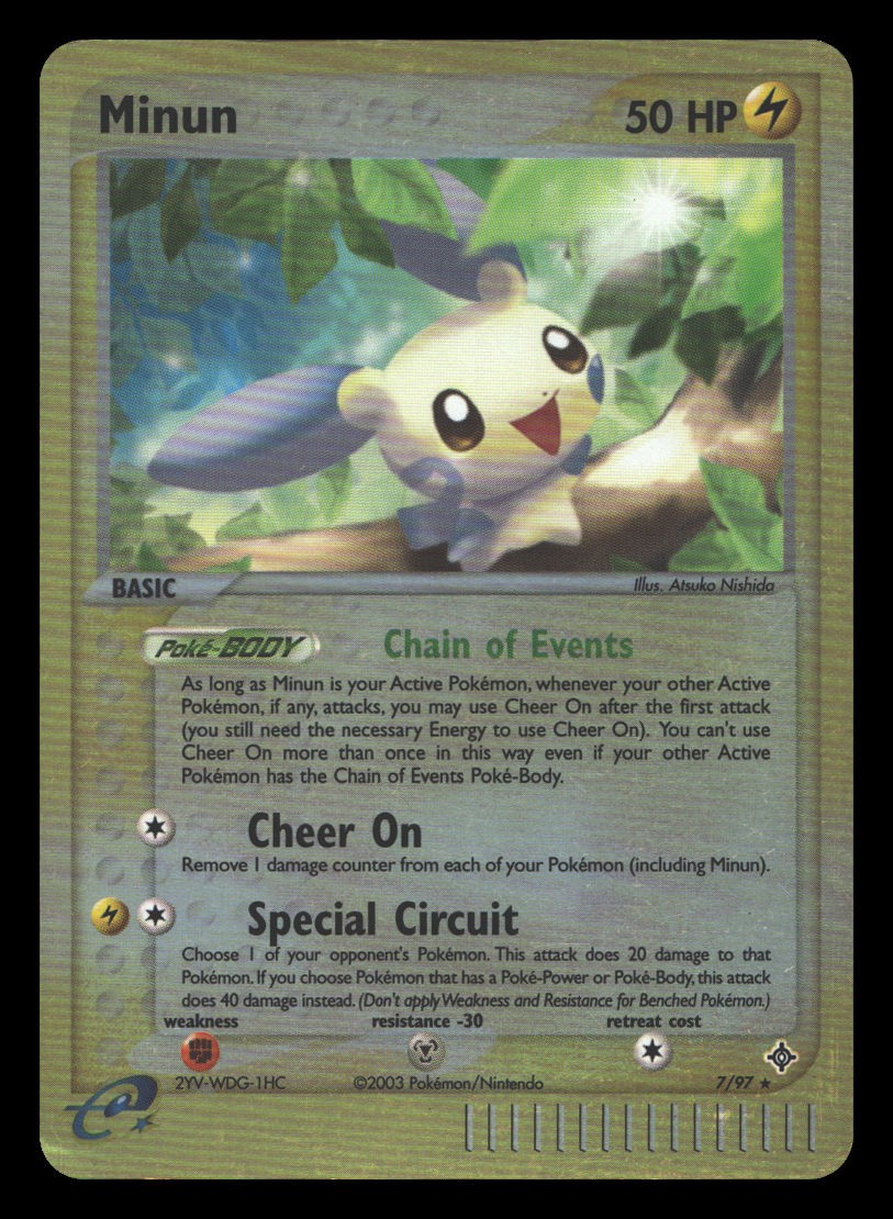 Minun [DR - 7/97] - Holo Rare - NM