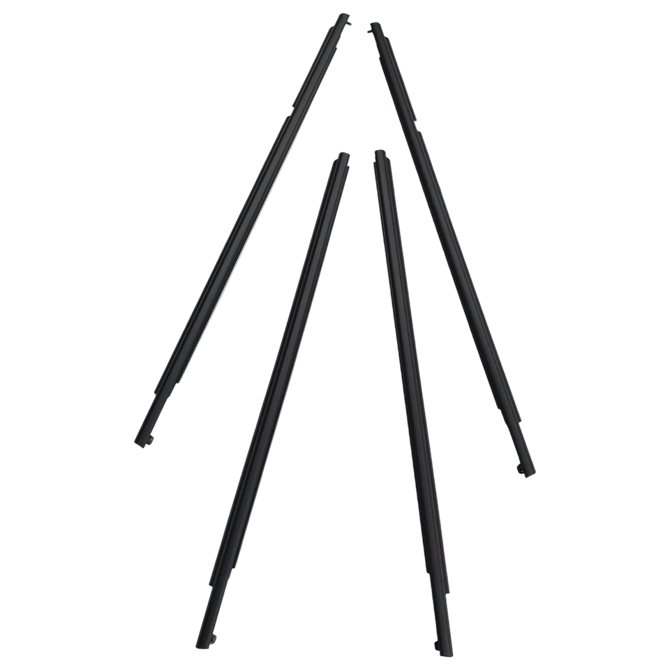 Left and Right Door Window Black Frame Seal Strip For Toyota Land Cruiser J200 Foto 4 de 4