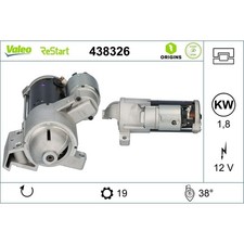 Anlasser Starter 12 V 1,8 kW 19 Z�hne VALEO f�r u.a. BMW 5er